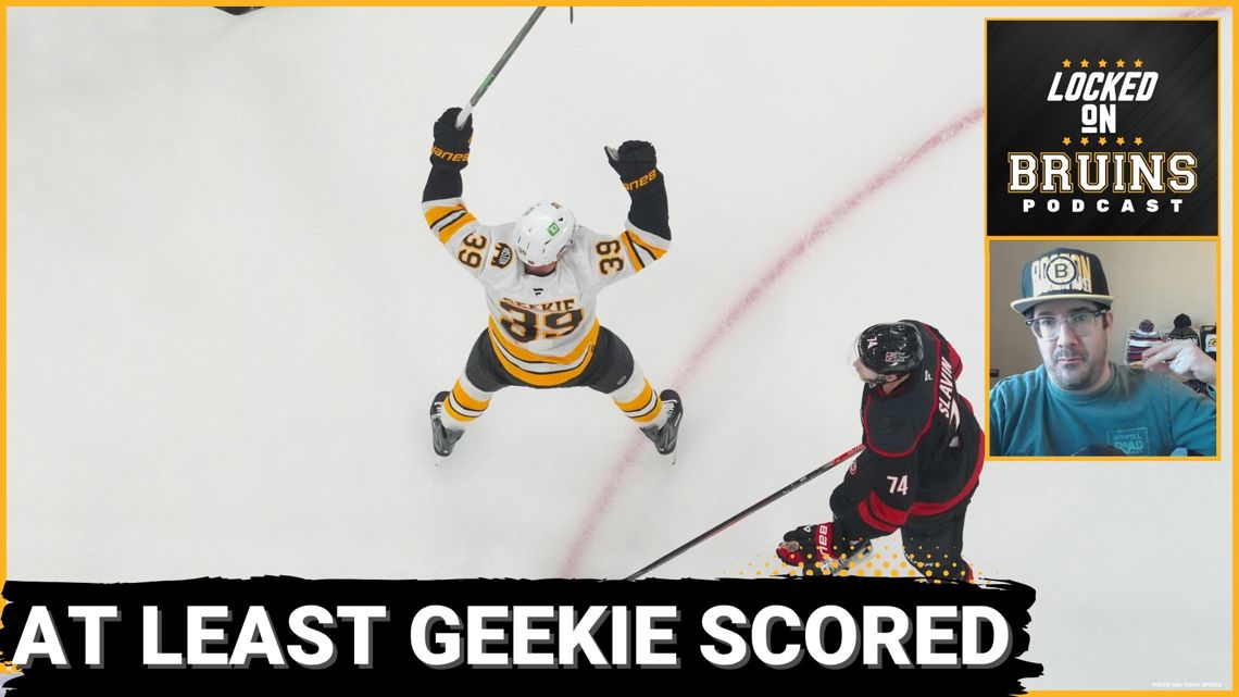 Mixed Bag: Swayman Struggles, Geekie Explodes in Bruins OT Loss to Hurricanes
