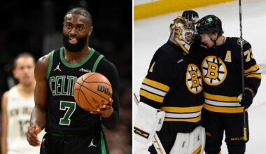 Celtics, Bruins fans excited for busy Boston sports postseason
