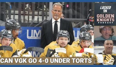 Vegas Golden Knights’ Playoff Race HEATS UP, Can VGK Go 4-0 Under Tortorella? | VGK Podcast