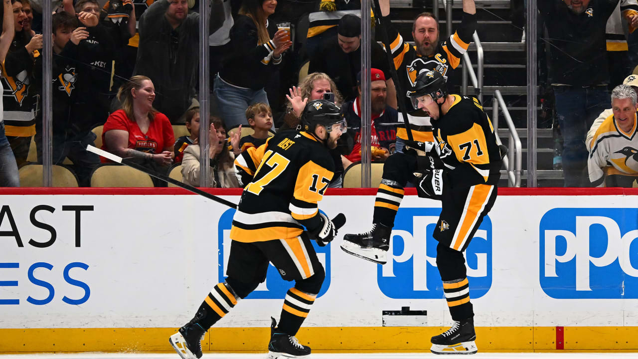 Malkin has hat trick, Penguins score 6 goals in 2nd period to cruise past Panthers