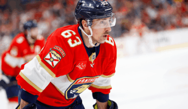 Florida Panthers Forward Brad Marchand Nominated for 2025-26 Bill Masterton Memorial Trophy