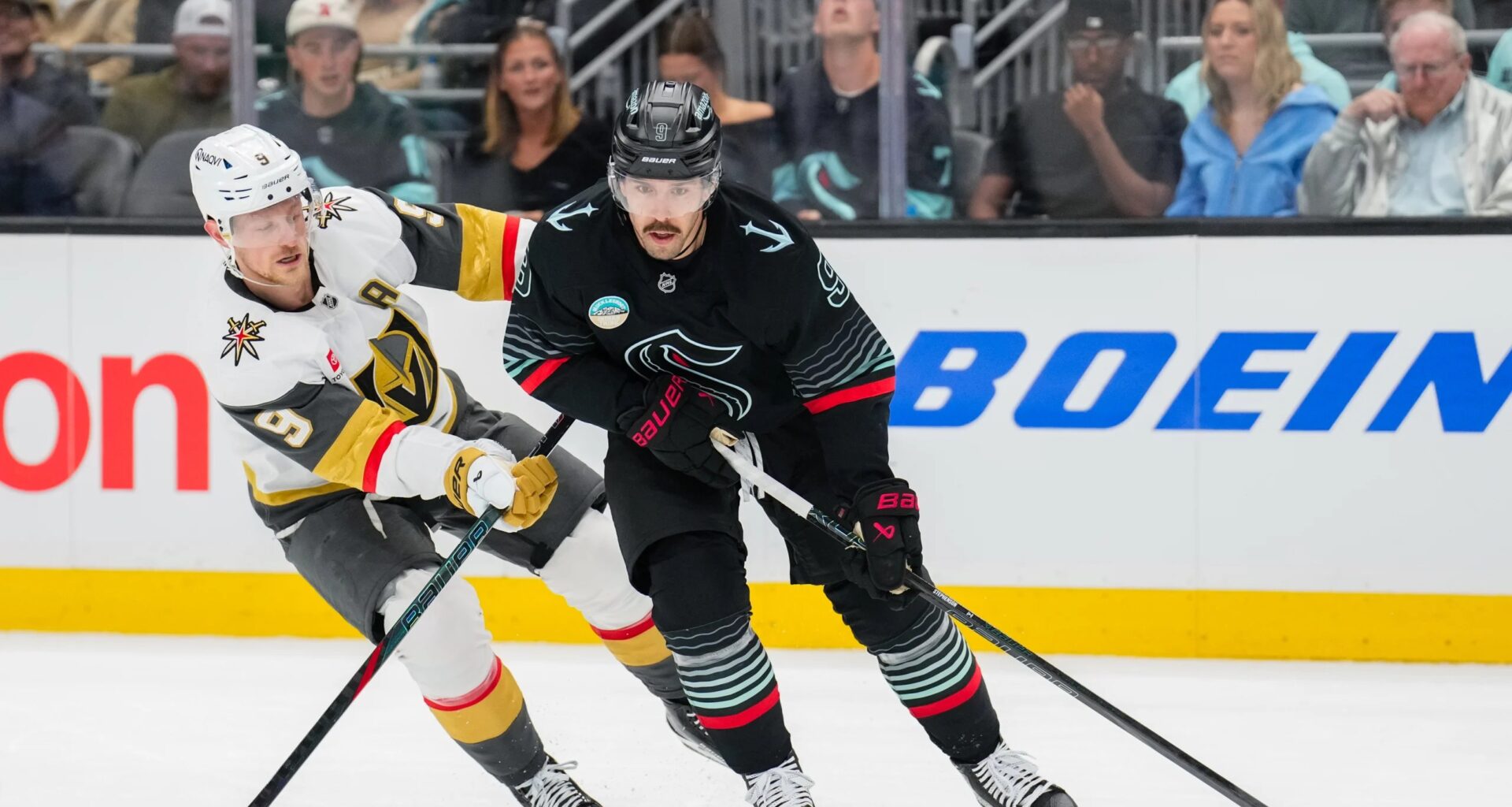 Golden Knights blow two-goal lead, earn one point in 4-3 shootout loss to Kraken