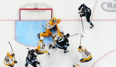 Preds Conclude Roadtrip With Loss to Mammoth