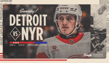 PREVIEW: Red Wings, Rangers meet at Madison Square Garden for Saturday matinee