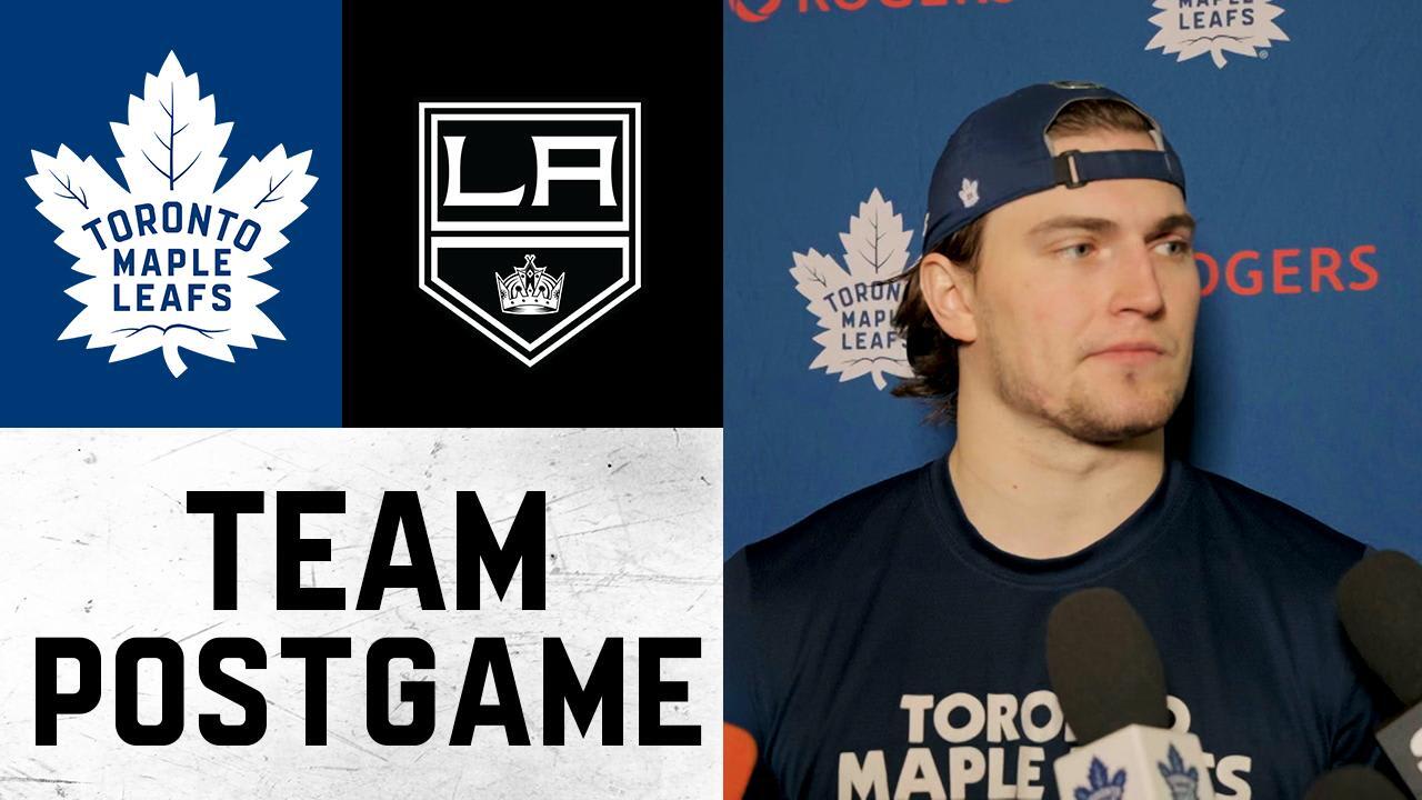 Maple Leafs Full Media Availability | Post Game at Los Angeles Kings | April 04, 2026
