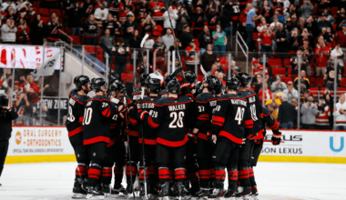 Hurricanes recover in OT, clinch Metropolitan Division with win against Bruins