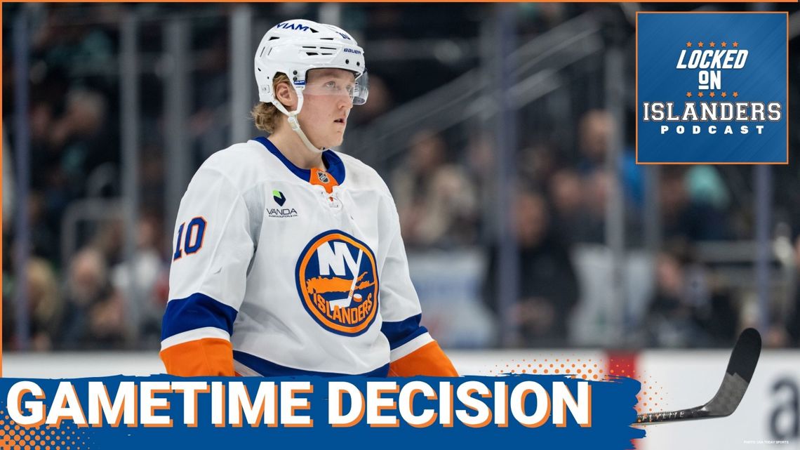 Simon Holmstrom Game Time Decision: Can Islanders SECURE Vital Win vs. Flyers for PLAYOFF Push?
