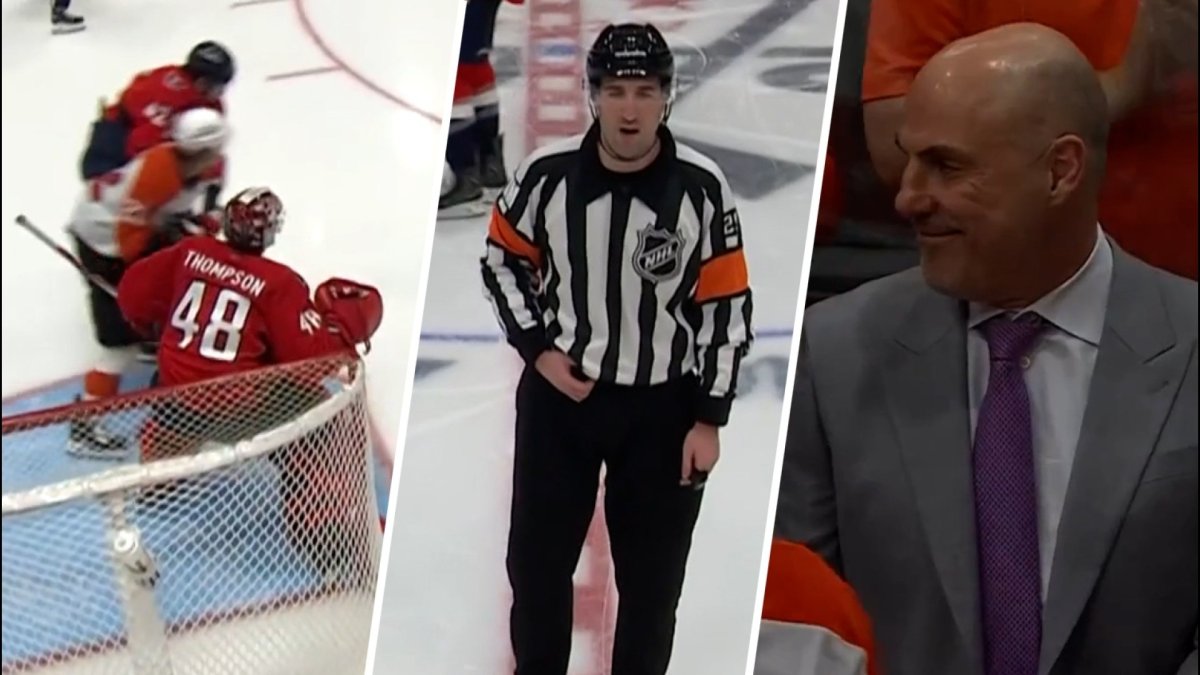 Sanheim gets Flyers on the board vs Capitals after Tocchet's coach's challenge