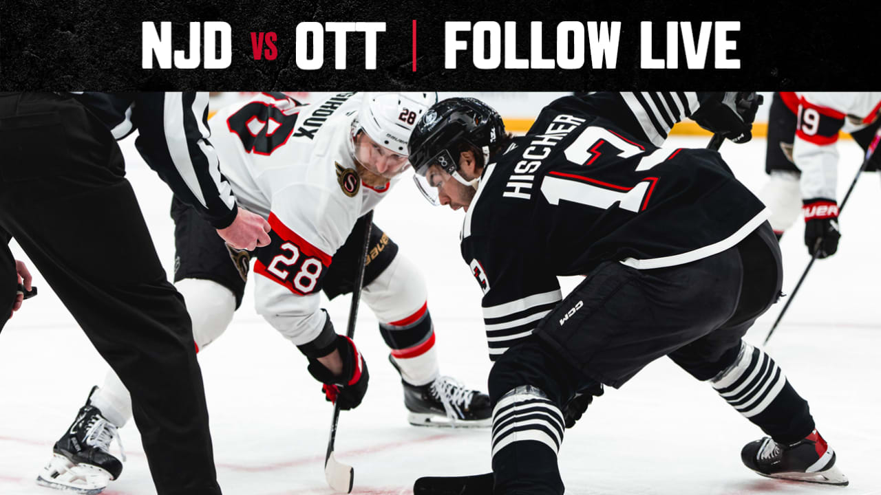 LIVE UPDATES: Devils 2, Senators 0
