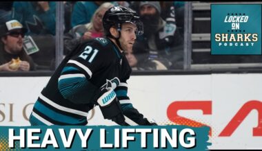 HEAVY LIFTING: San Jose Sharks' Alex Wennberg Line Powerfully DRIVES Offense