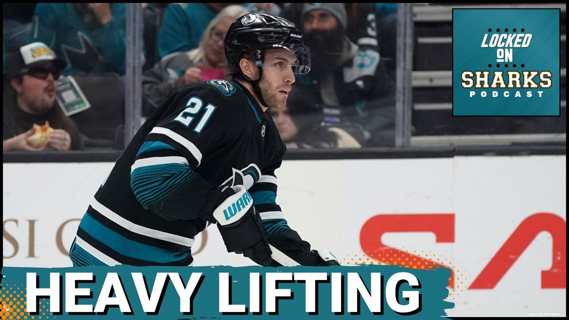 HEAVY LIFTING: San Jose Sharks' Alex Wennberg Line Powerfully DRIVES Offense