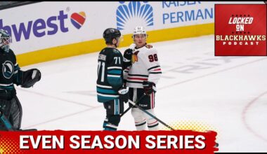 Bedard & Blackhawks Lose 3-2 To Celebrini & Sharks | Five-Forward Power Play Looks LETHAL
