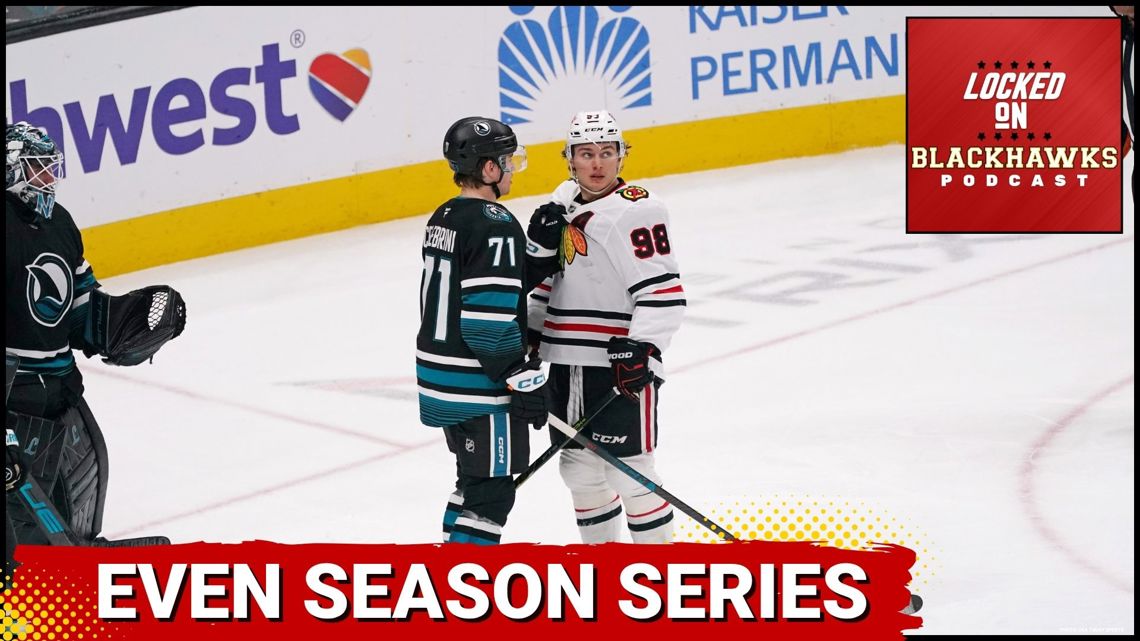 Bedard & Blackhawks Lose 3-2 To Celebrini & Sharks | Five-Forward Power Play Looks LETHAL
