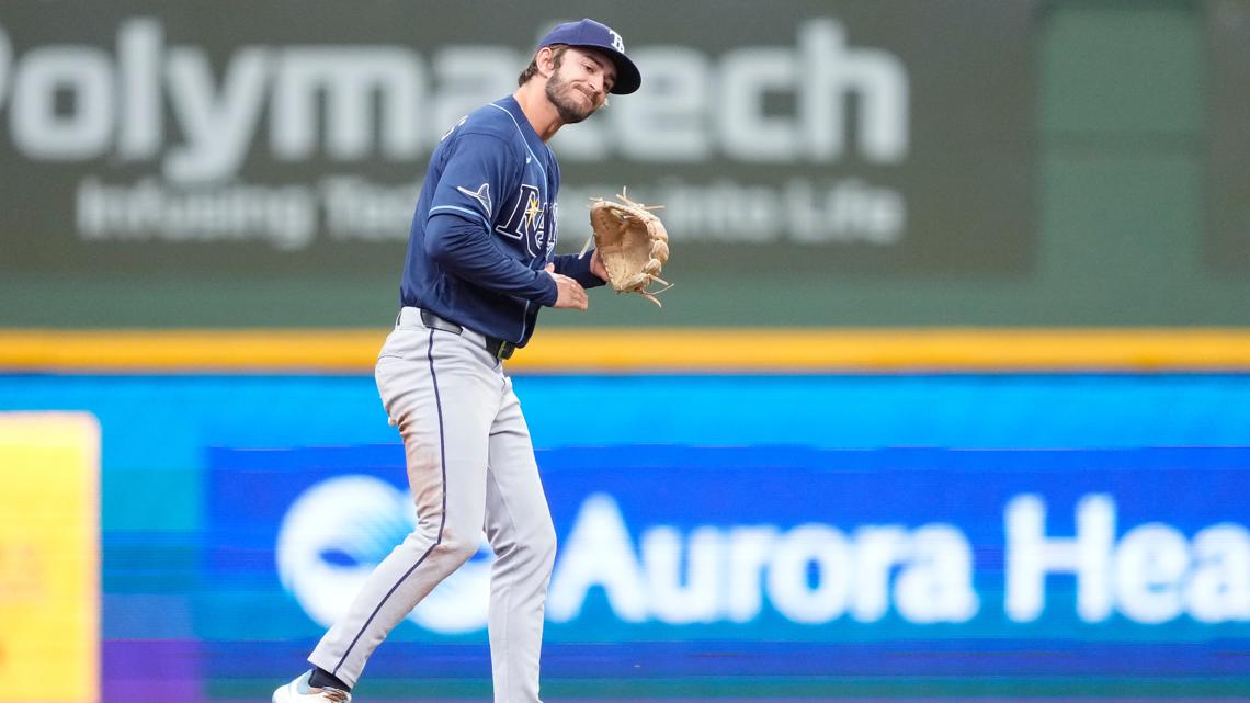Milwaukee Brewers use 6-run 8th inning to power past Tampa Bay Rays 8-2