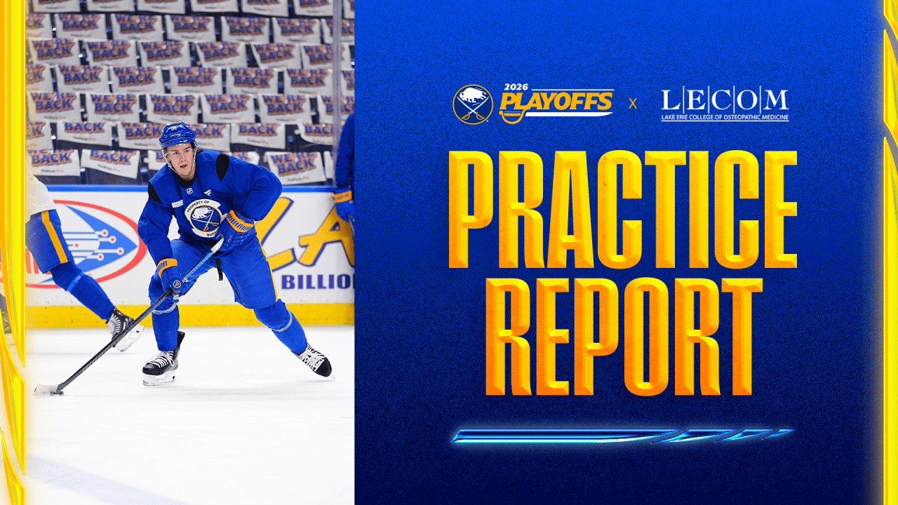 Practice Report | Lineup notes and player comments on the eve of Game 1