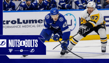 Nuts & Bolts: Lightning open April at home vs. Pittsburgh