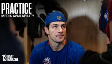 Practice 4/8: Mathew Barzal | New York Islanders