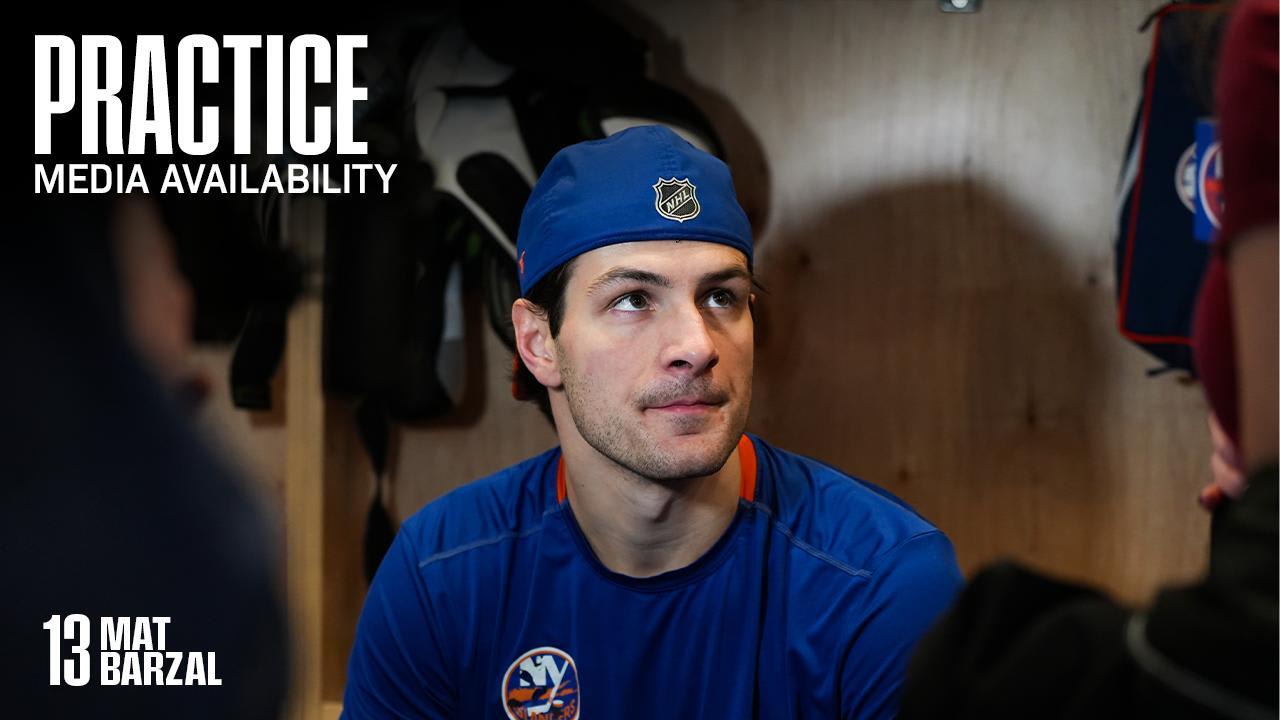 Practice 4/8: Mathew Barzal | New York Islanders