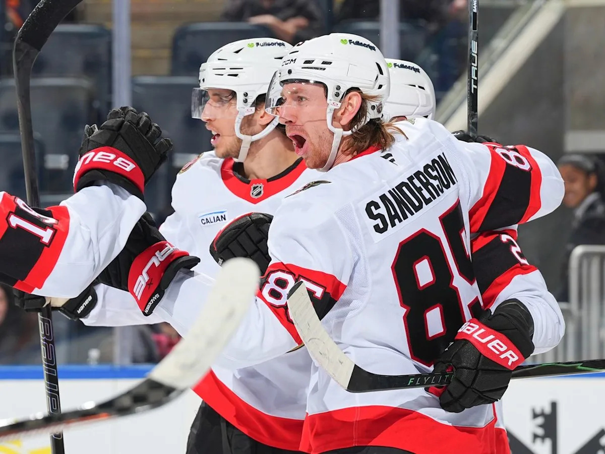 Ottawa Senators blank New York Islanders, but there's concern about captain Brady Tkachuk