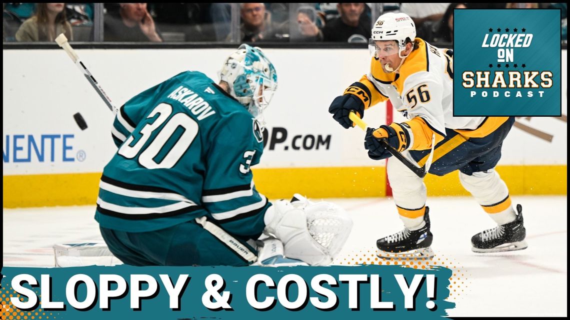 DISASTER: San Jose Sharks BLOW Key Playoff Shot as Nashville Predators DO IT Again