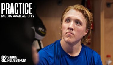 Practice 4/7: Simon Holmstrom | New York Islanders