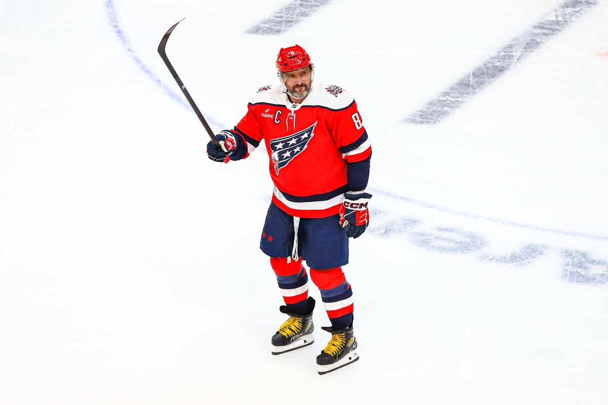 Alex Ovechkin is the Capitals’ nominee for the 2026 Bill Masterton Memorial Trophy
