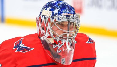 Charlie Lindgren to make first start for Capitals in 10 games against Rangers