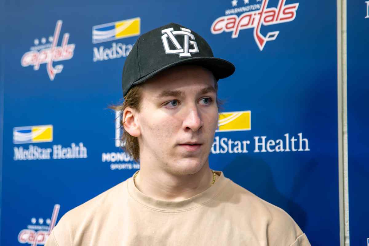 Cole Hutson names his ‘Welcome to the NHL’ moment