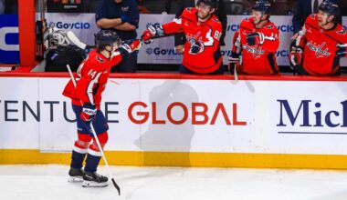 Cole Hutson scores first NHL goal against a goalie in loss to Devils. His brother Lane: ‘It was pretty sick.’