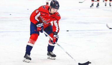 Cole Hutson benched during third period of Capitals’ win over Flyers: ‘You cannot hide as a defenseman’