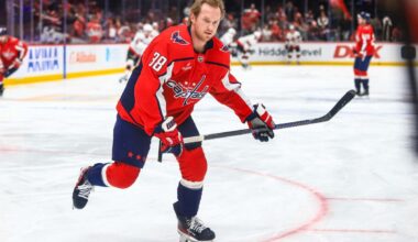 Rasmus Sandin leaves Penguins game in serious pain after Justin Brazeau hip check