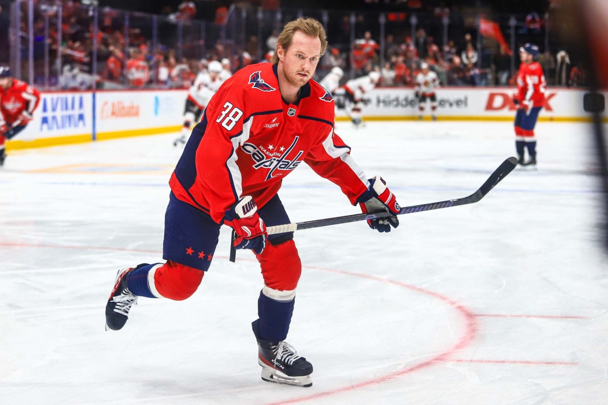 Rasmus Sandin leaves Penguins game in serious pain after Justin Brazeau hip check