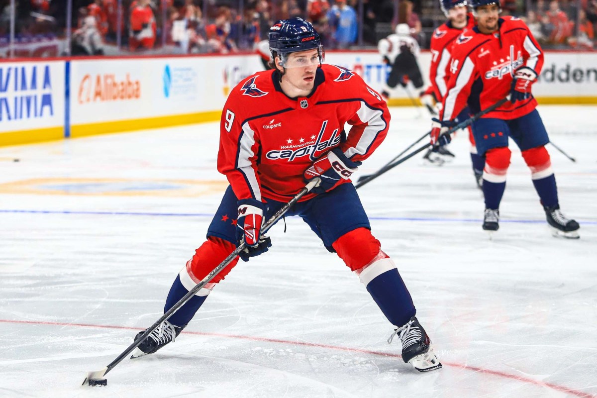 No Capitals player had more points in March’s must-win games than Ryan Leonard: ‘He loves these games. That’s just his DNA as a person and as a player.’