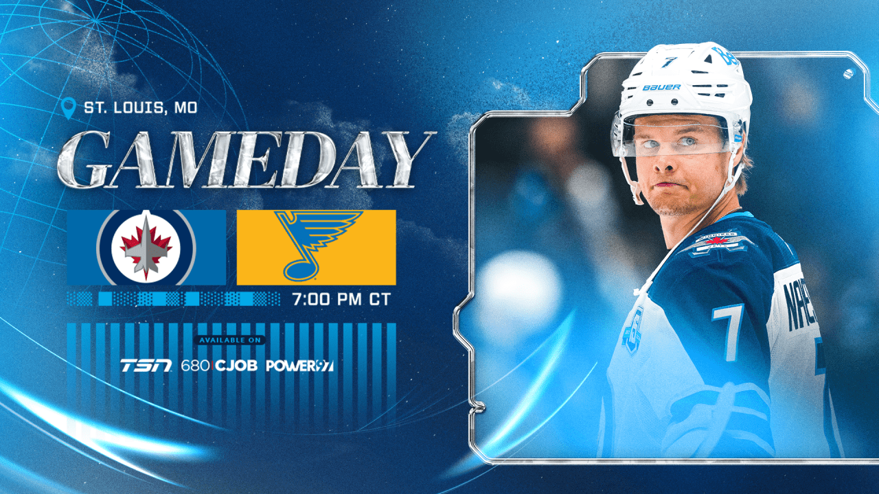 GAMEDAY: Jets at Blues | Winnipeg Jets
