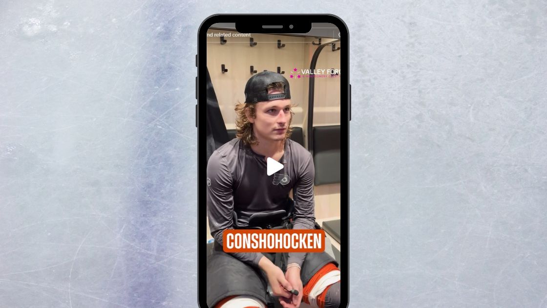 Flyers' Trevor Zegras doesn't think Conshohocken is real