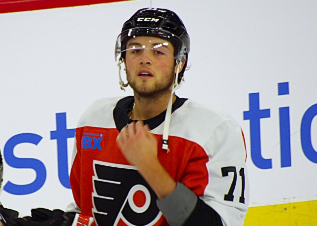 NHL Flyers Tyson Foerster