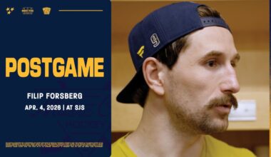 Postgame: Filip Forsberg | Nashville Predators