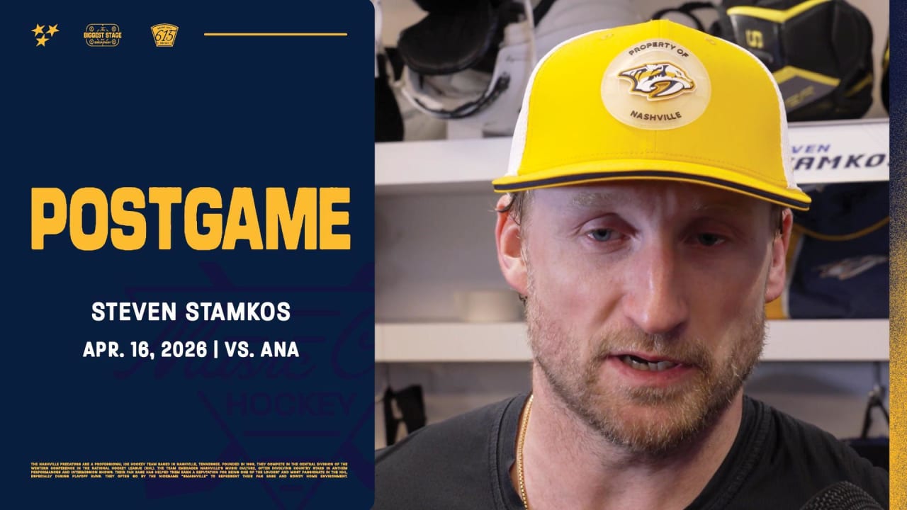 Postgame: Steven Stamkos | Nashville Predators