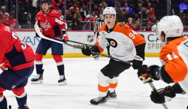 Flyers Rookie Makes NHL Debut, Appears To Get Tooth Knocked Out