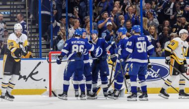 Penguins fall to Lightning as No. 1 question lingers