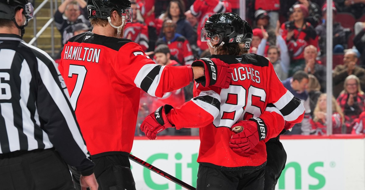 Spoiler Alert! Devils Rout Caps Behind Bratt, Hughes