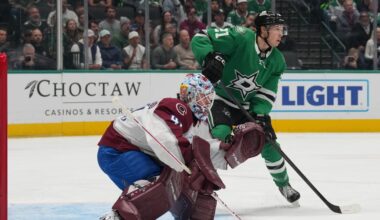 Avalanche shut out Stars 2–0 to widen lead atop Central
