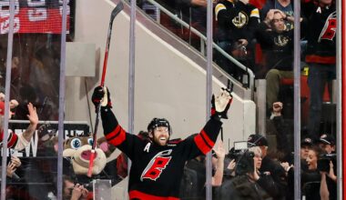 Metropolitan Division Champs! Canes beat Bruins 6-5 in Overtime to take division