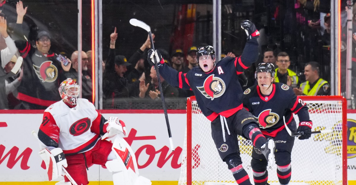 Hurricanes drop back-to-back to desperate Senators 6-3.