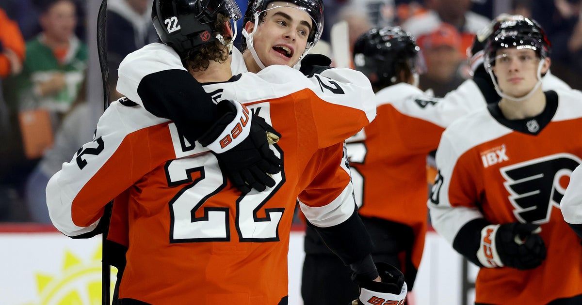 Porter Martone's OT power-play goal lifts Philadelphia Flyers past Boston Bruins, keeps playoff push alive