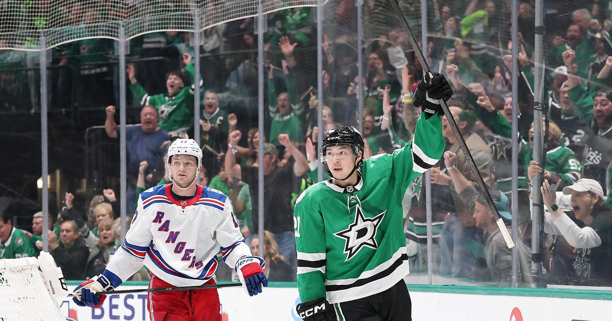 Stars clinch second in Central as Robertson, Oettinger lead 2–0 win over Rangers