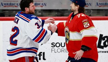 Reinhardt's 2nd goal leads Panthers past Rangers, spoils Jonathan Quick's last game in net