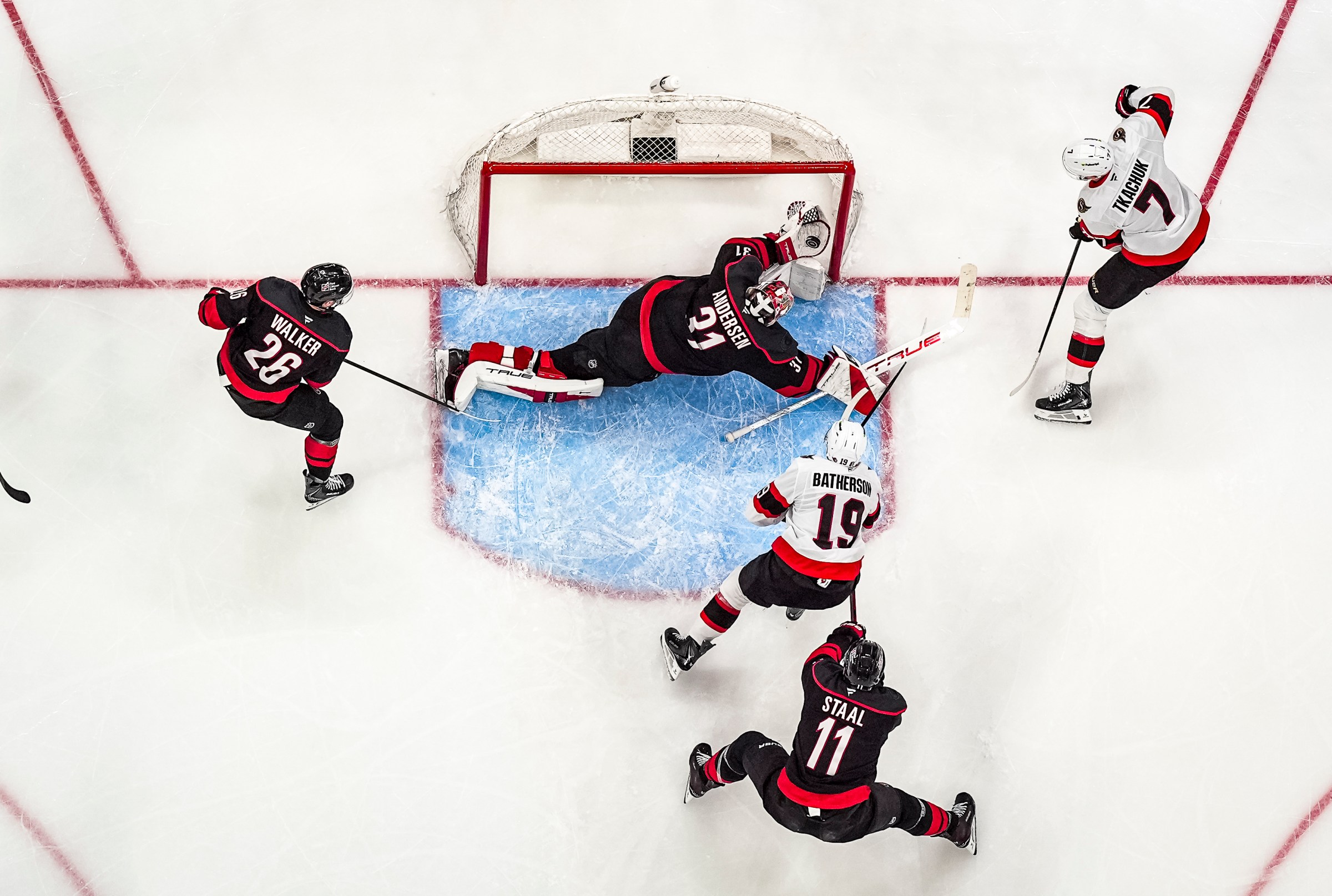 Ottawa Senators v Carolina Hurricanes - Game One