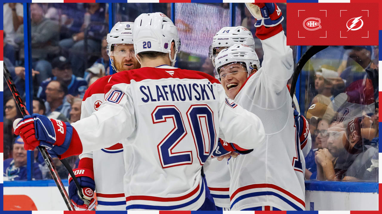 MTL@TBL: Game recap | Montréal Canadiens
