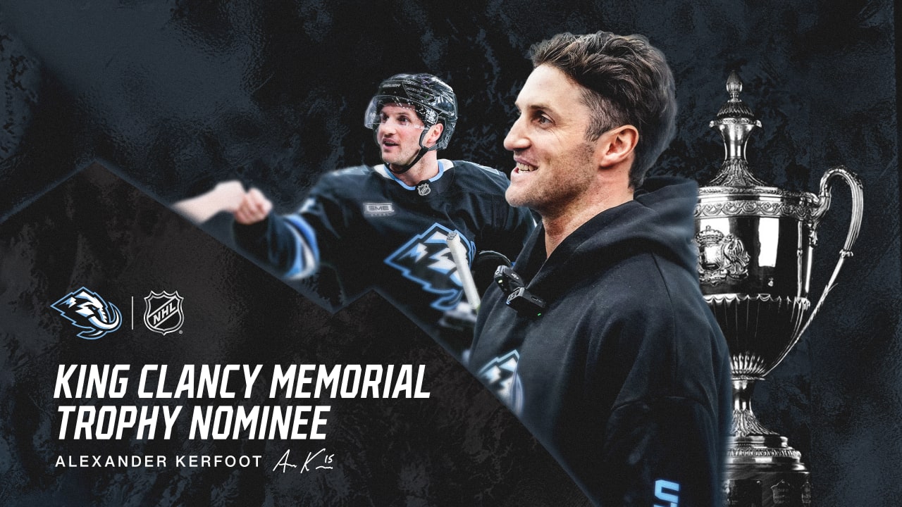 Kerfoot Nominated for the 2025-26 King Clancy Memorial Trophy